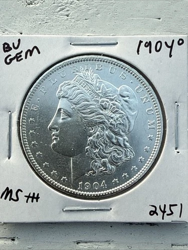 1904 O MORGAN DOLLAR! GEM BU+++ 2451