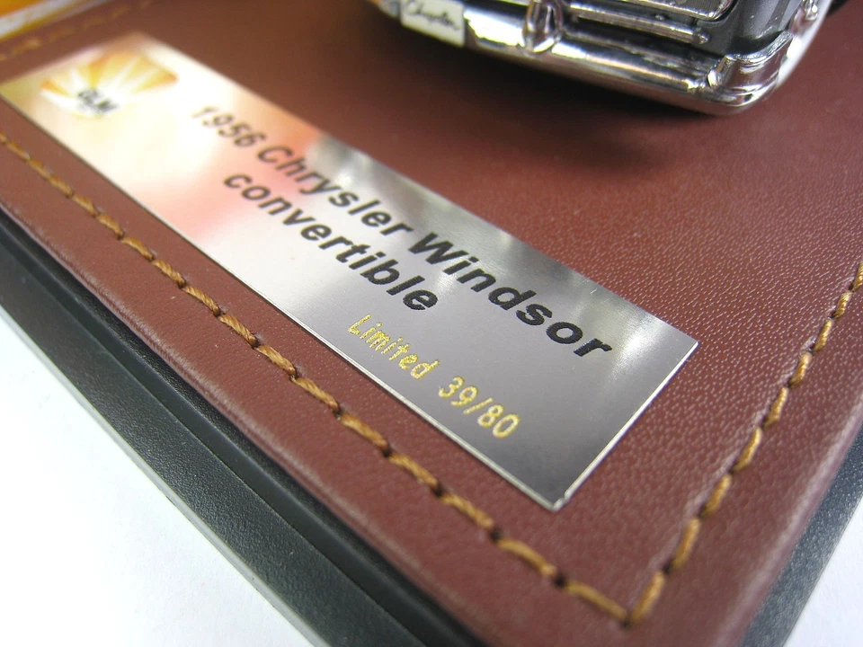 CHRYSLER WINDSOR CONVERTIBLE 1956 1/43 GLM MODELS (WEST POINT GRAY) - Immagine 4 di 4