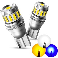 10x AUXITO T10 License LED Plate Light Map Bulb W5W White 168 2825 194 6500K