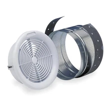 Fantech DG 6 Designer Exhaust Grille with Collar for 6" Duct