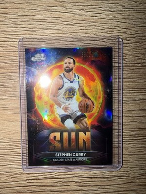 STEPHEN CURRY 2025-26 Topps Chrome Cosmic Planetary Pursuit  Sun  SSP Warriors