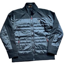 Ariat Jacket Coat Men's Elevation Insulated Full Zip Puffer Black Size Medium