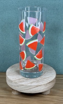 Retro Summer Fun Wassermelonenscheiben 16 cm Longdrinkglas