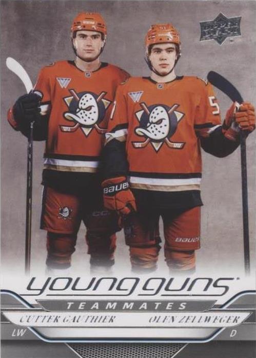 2024-25 Upper Deck Series 2 - Young Guns Olen Zellweger, Cutter