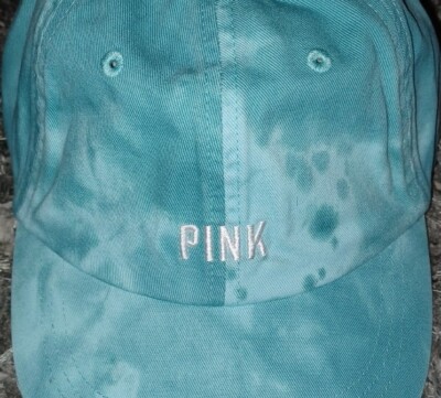 Vs Victorias Secret Pink Adjustable Baseball Hat Cap Blue Breeze Tie Dye Victoria main image 4