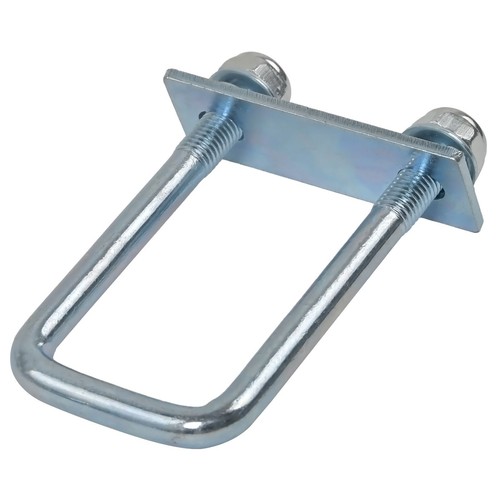 U-Bügel Verzurrösen Zurrösen 6er Set M10 60x110mm mit Gegenplatte PKW-Anhänger - Bild 11 von 18