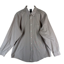 Brooks Brothers Regent Fit Non Iron Men Size XL Striped Long Sleeve Casual Shirt