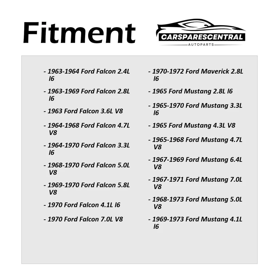 2x Kit de junta esférica de suspensão dianteira superior para 1968-1970 Ford Torino 6.4L - Imagem 3 de 4