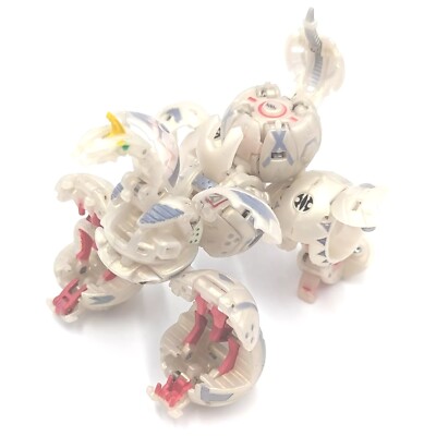 Bakugan Bakufrost Pearl Maxus Helios 7 In 1 (2 Broken Pieces Read Descrip)