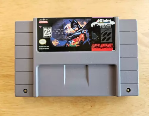 Super Nintendo - Batman Forever - (Tested & Working) SNES DC Hero Video Game