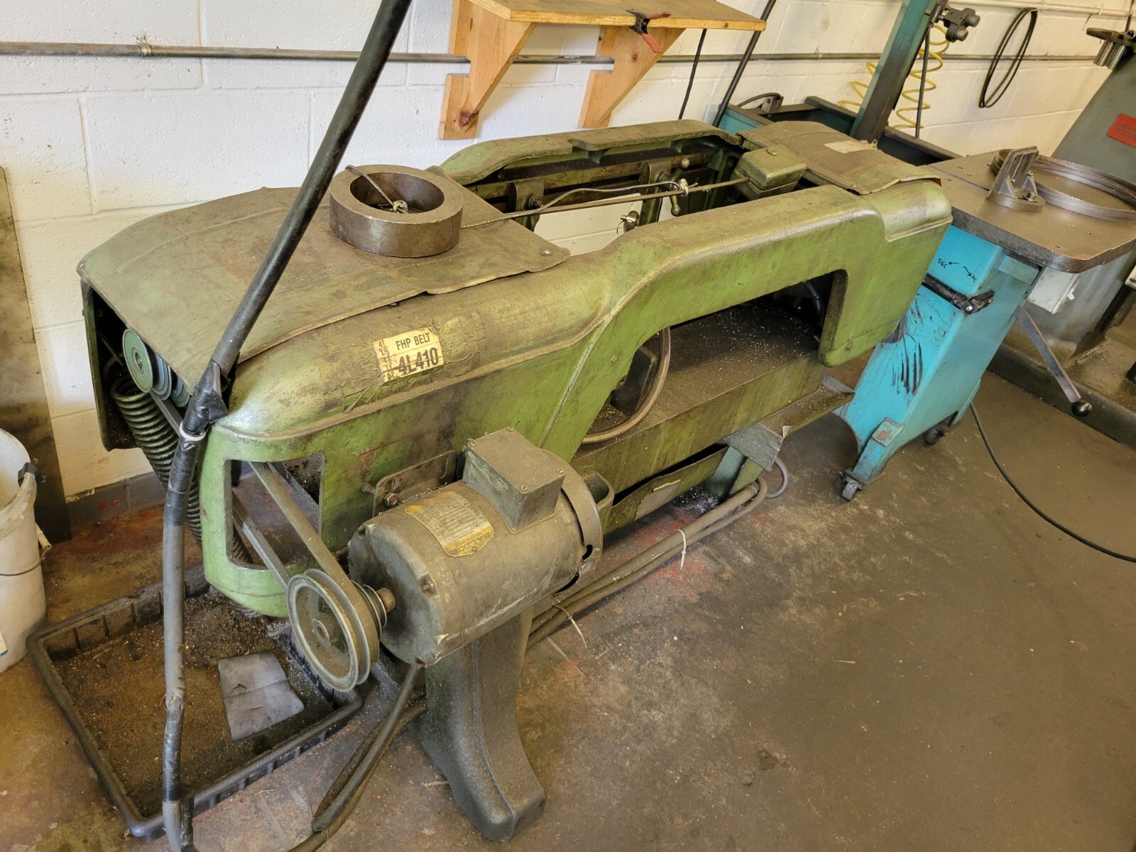 Kyser Johnson Horizontal Band Saw, Model J (SIN 23669) Good condition