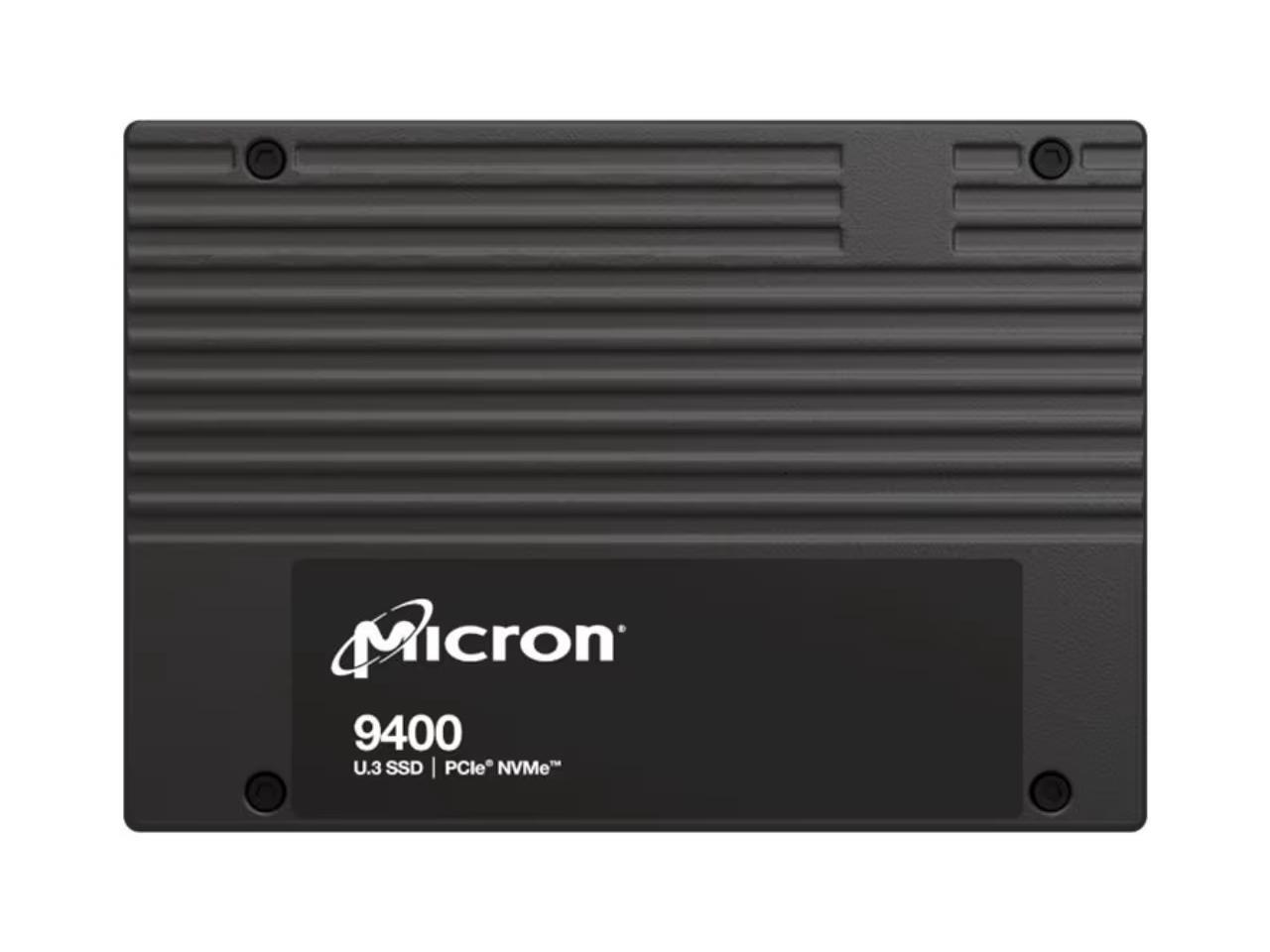 Твердотельный накопитель Micron 9400 Pro объемом 30,72 ТБ - Внутренний - U.3 (PCI Express NVMe 4.