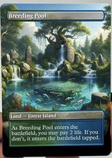Breeding Pool Proxy Card with Custom designed art