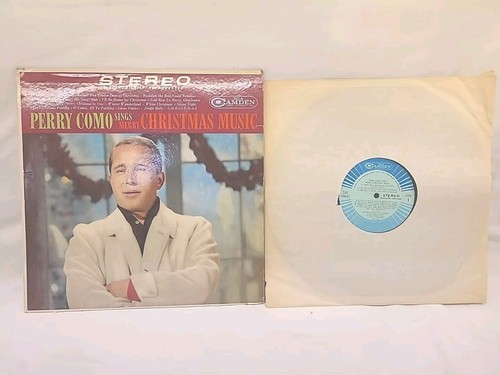 PERRY COMO sings “Merry Christmas Music” LP 1961 RCA Camden CAS 660(e) - Picture 5 of 10