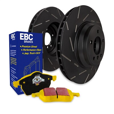 EBC Brakes S9KR1317 S9 Kits Yellowstuff and USR Rotors Fits 13-18 Outlander