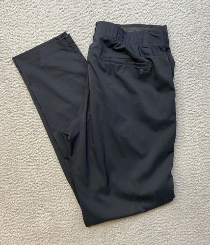 Under Armour Mens 40x36 Black Loose Fit 
