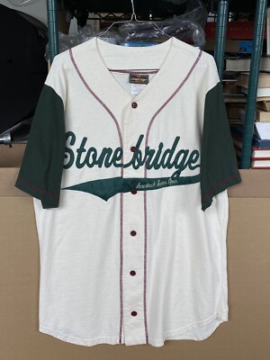 Vintage Stonebridge Ameritech Senior Open Baseball Jersey PGA Golf Size Large