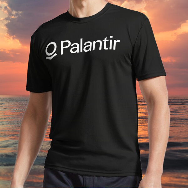 New item Palantir Logo MERCHANDISE Logo TEE T-Shirt Funny American 