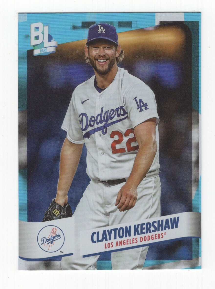 2024 TOPPS BIG LEAGUE BASEBALL RARE BLUE FOIL CLAYTON KERSHAW