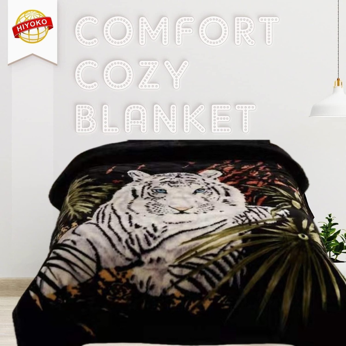 Tiger Blanket Mink Blanket Korean Blanket Heavy Blankets Queen