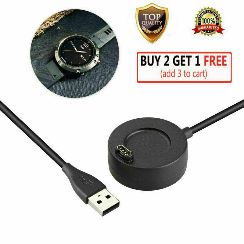 USB Charger Charging Dock Cable For Garmin Fenix 5&sol;5S&sol;5X Vivoactive 3 Vivosport
