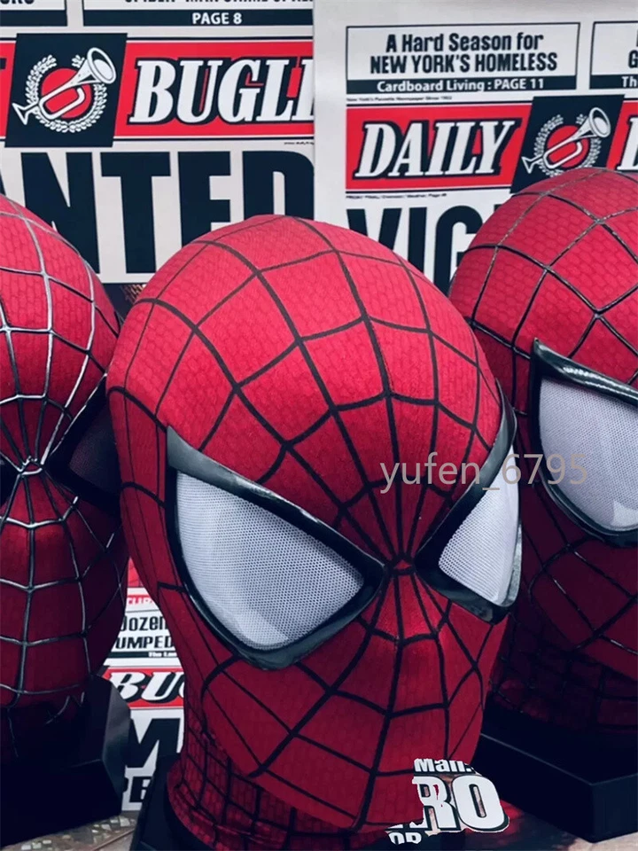The Amazing Spider-man 2 Peter Parker Cosplay Mask Halloween Party Prop Gift - Image 3 of 4