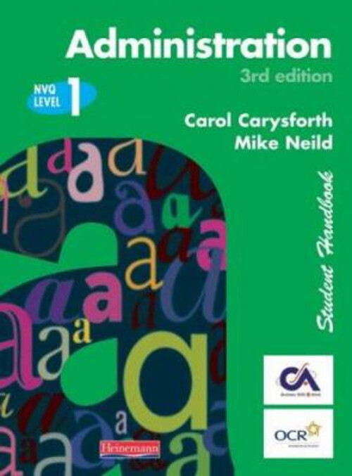 Administration NVQ Level 1 Paperback Mike, Carysforth, Carol Ne eBay