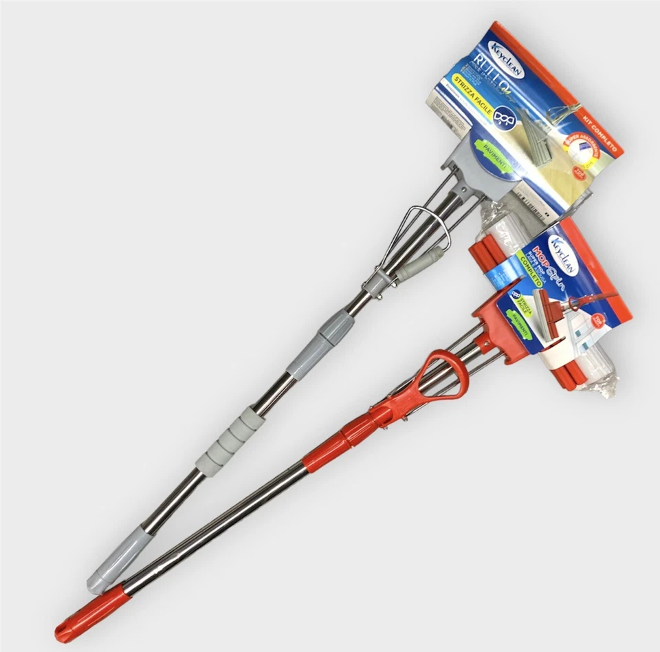 Keyclean lava Pavimento Mop Strizzone Spugna PVA Super Assorbente Tira Acqua - Immagine 4 di 4