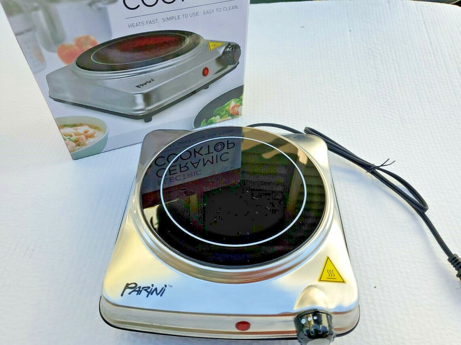 Parini Electric Ceramic Cooktop eBay