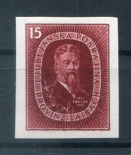 Laibach UNVERAUSGABT IB lilabraun ** MNH POSTFRISCH (BA3133