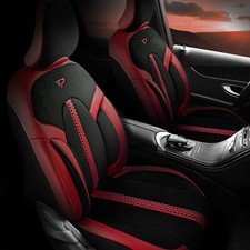 Autositzbezüge passend für Mercedes Benz CLS C218 PANAMA(1+1) schwarz rot