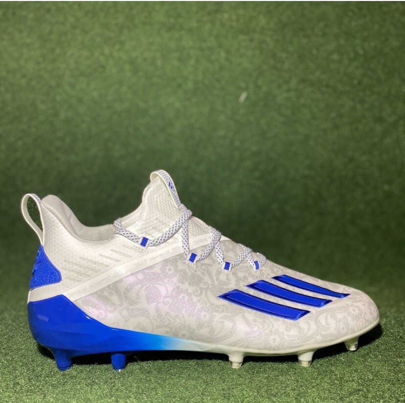 NEW Adidas Adizero Young King Football Cleats SIZES Blue  display picture 3