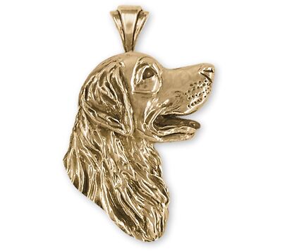 Golden Retriever Jewelry 14k Gold Vermeil Handmade Golden