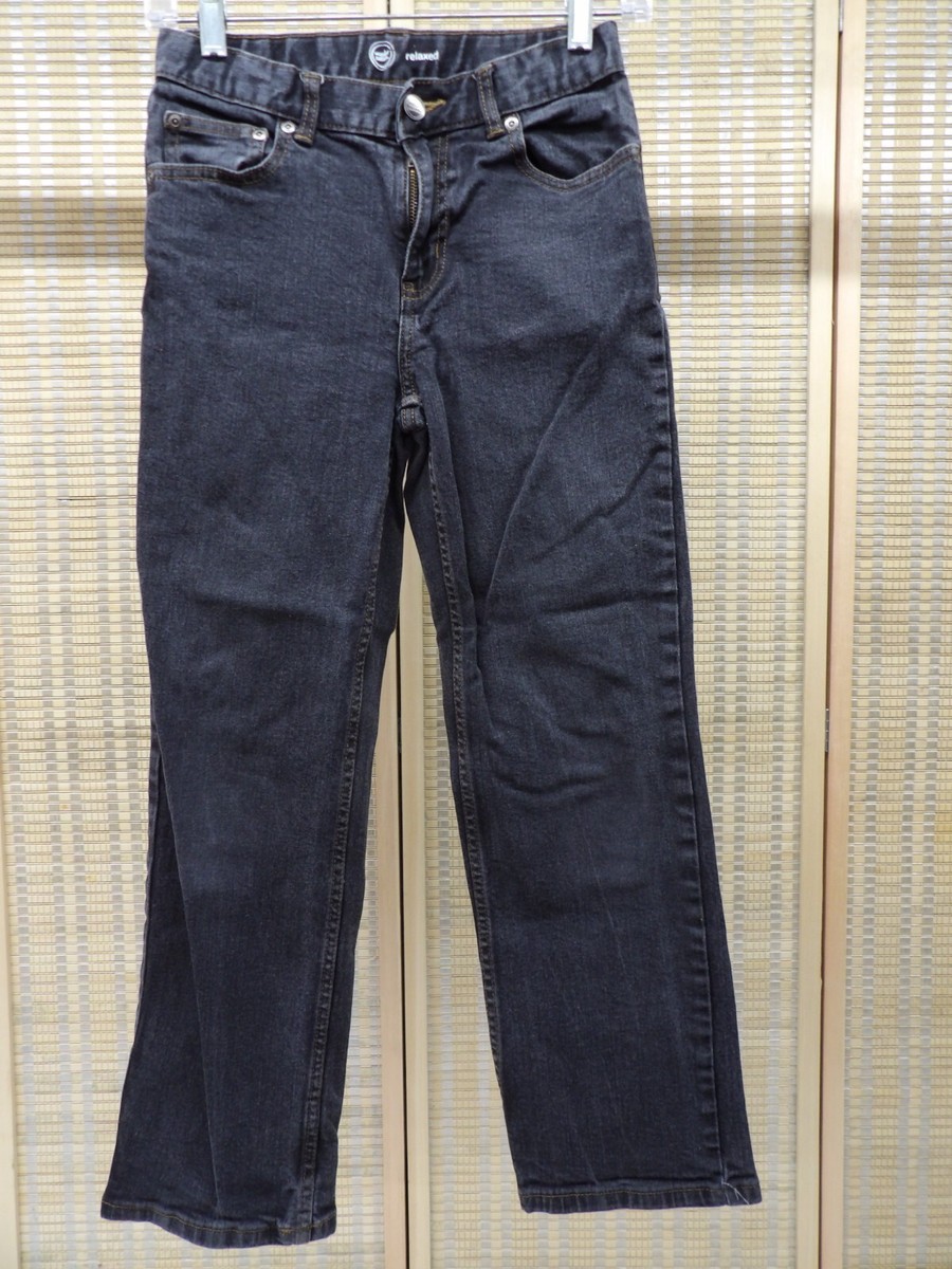 Wonder Nation Boys Size 12 Regular Blach Denim Jeans (26x25) | eBay