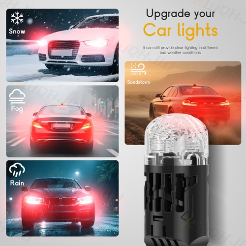 For Subaru Outback 2010 - 2014 7440 LED Indicator Bulb Kit Brake Light Bulb Beam - Picture 8 of 8