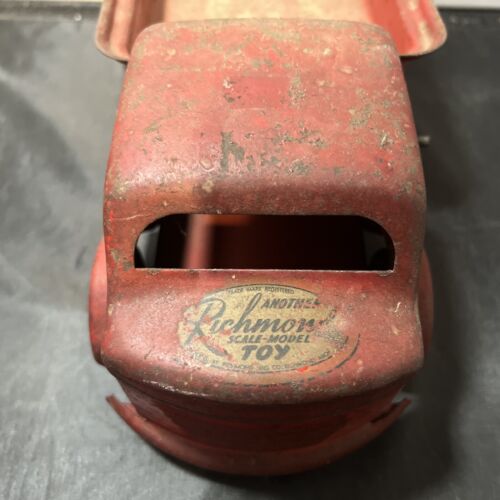 Vintage RICHMOND TOY TRUCK DUMP TRUCK 1940's - Picture 3 of 7