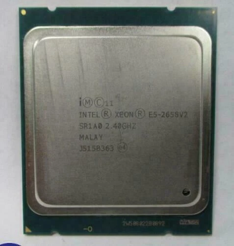 Intel Xeon E5-2658 V2 2.40 GHz SR1A0 10 Cores 20 Threads LGA2011 CPU Processor - Image 2 of 3