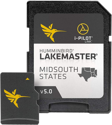 LakeMaster Mid-South States Edition Digital GPS Lake Maps, Micro SD Card, Ver...
