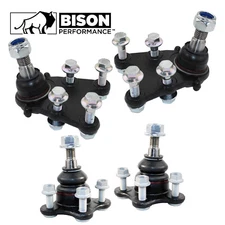 Bison Performance 4pc Front Upper & Lower Ball Joints Kit For Colorado Canyon