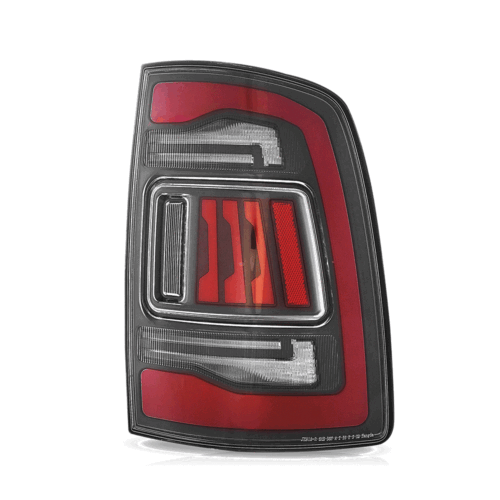 Clear VLAND LED Tail Lights For 2009-2018 Dodge Ram 1500 2500 3500 W/Sequential - Foto 3 di 13