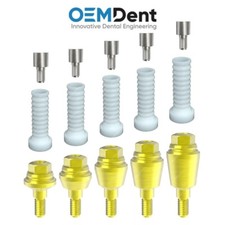 Straight MultiUnit 1.4 Abutment Plastic Sleeve Set BioHorizons Compatible Dental