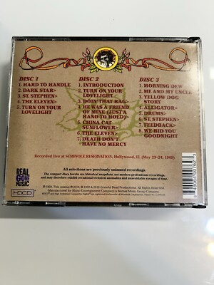 Grateful Dead. Road Trips vol 4. no.1 Big Rock Pow Wow 1969 ~ CDs