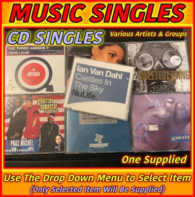 Music Singles / CD Singles - Various Artists & Groups, Pop, Rock (Select Item)