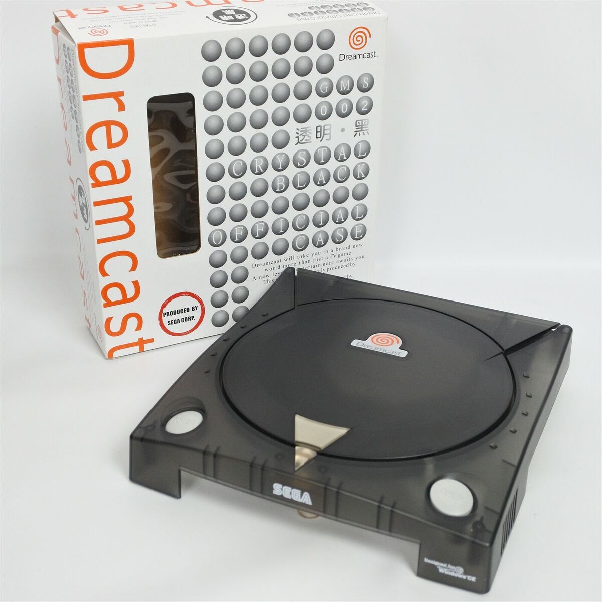 SEGA Dreamcast Official Replacement Case | Crystal Black SEGA Dreamcast Official Replacement Case | Crystal Black