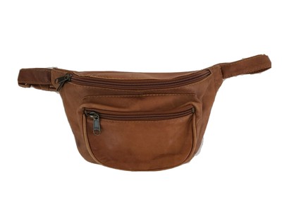cognac fanny pack