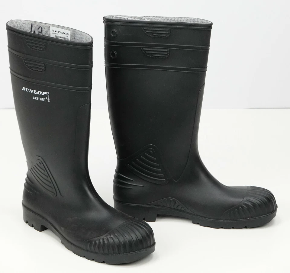 Dunlop Acifort S5 Gummistiefel mit Stahlkappe Gr. 48 / Safety boot Steel toe - Bild 1 von 3