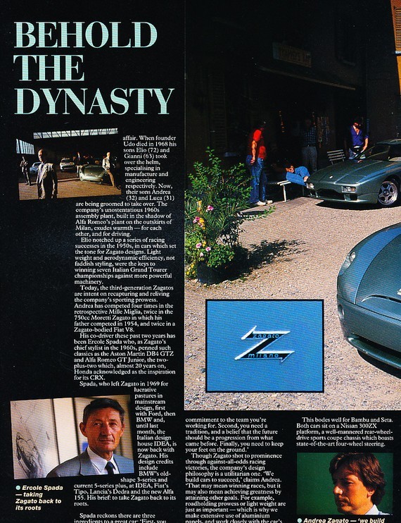 【洋書】ZAGATO 1990 - 2000 デザイン本 洋書】ZAGATO 1990 - 2000 デザイン本