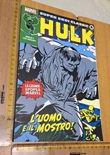 MARVEL SUPER EROI CLASSIC 4 HULK 1 SERIE CRONOLOGICA PANINI GAZZETTA + SDA