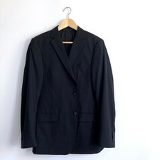 Z ZEGNA twentyfourseven Suit Drop 8 Dark Gray Pinstripe 1,398 Size 40R / 50R
