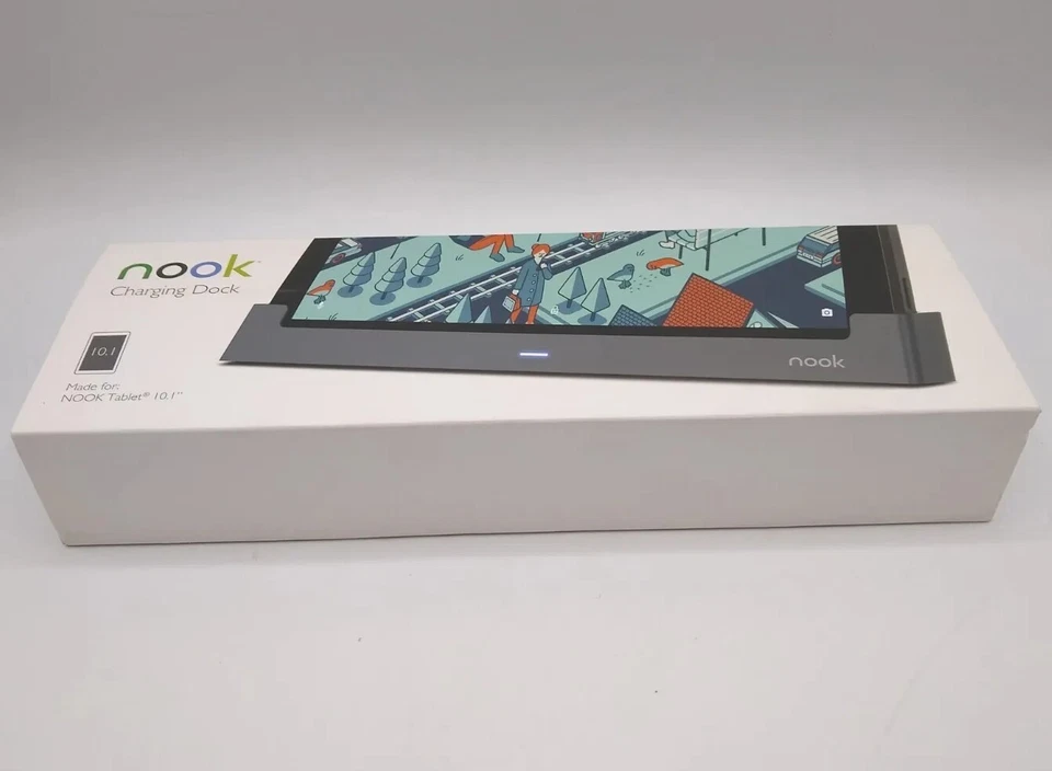 Nook Tablet 10.1 Charging Dock Barnes & Noble Hands Free Upright Stand Brand New - Image 2 of 4